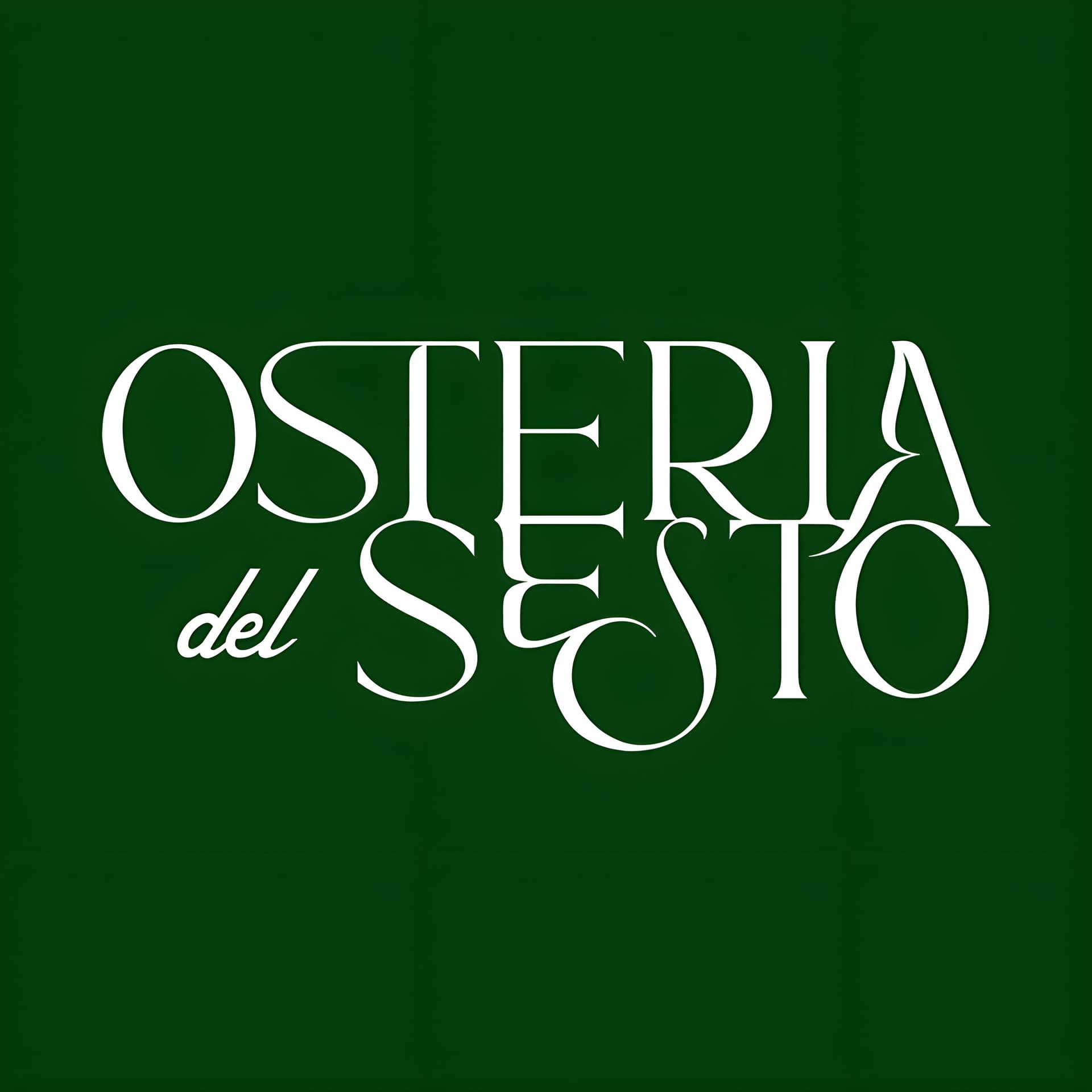 Logo di Osteria del Sesto logo osteria del sesto