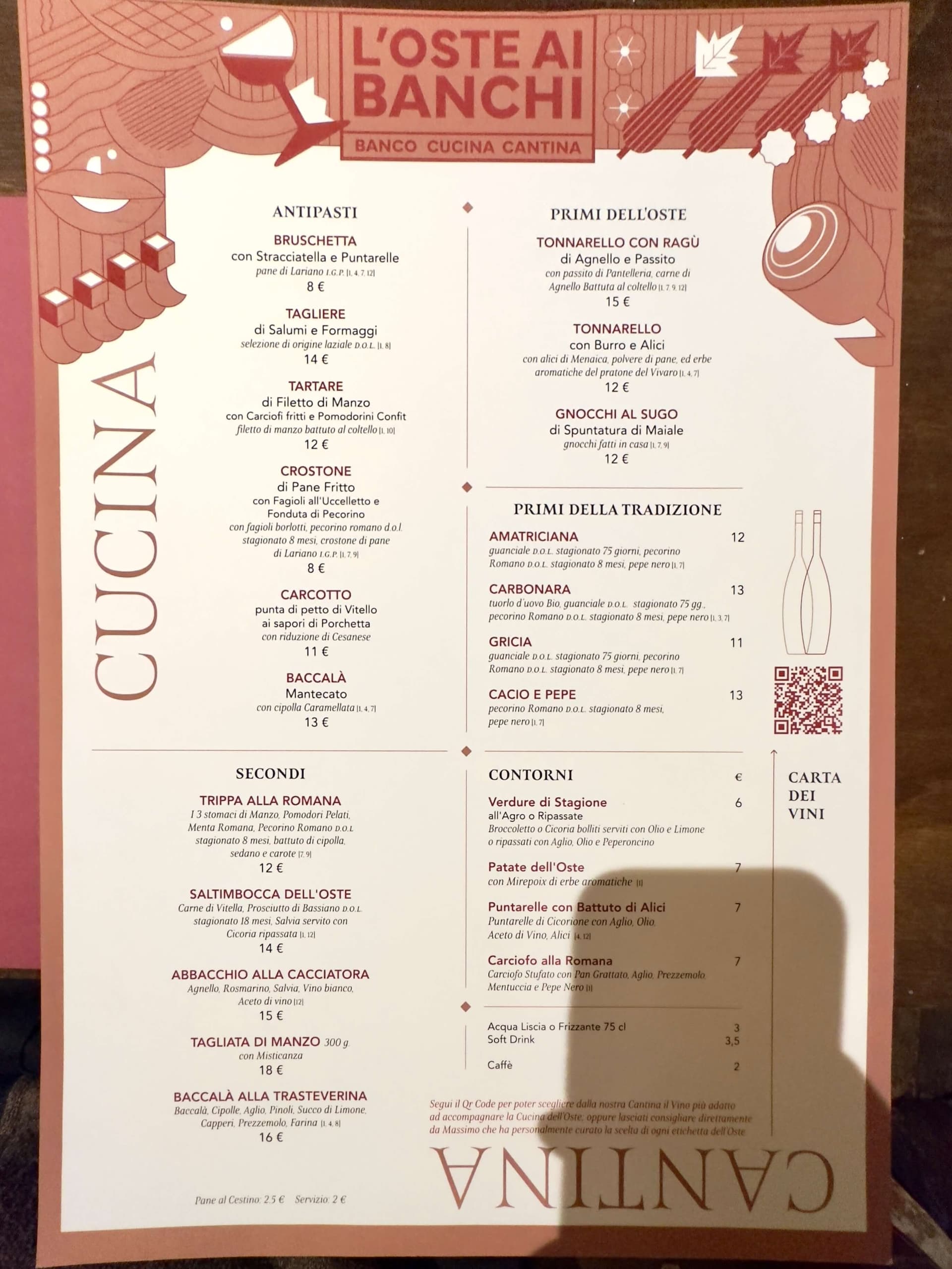 L’oste ai banchi - foto menu - 2 L’oste ai banchi - foto menu - 2