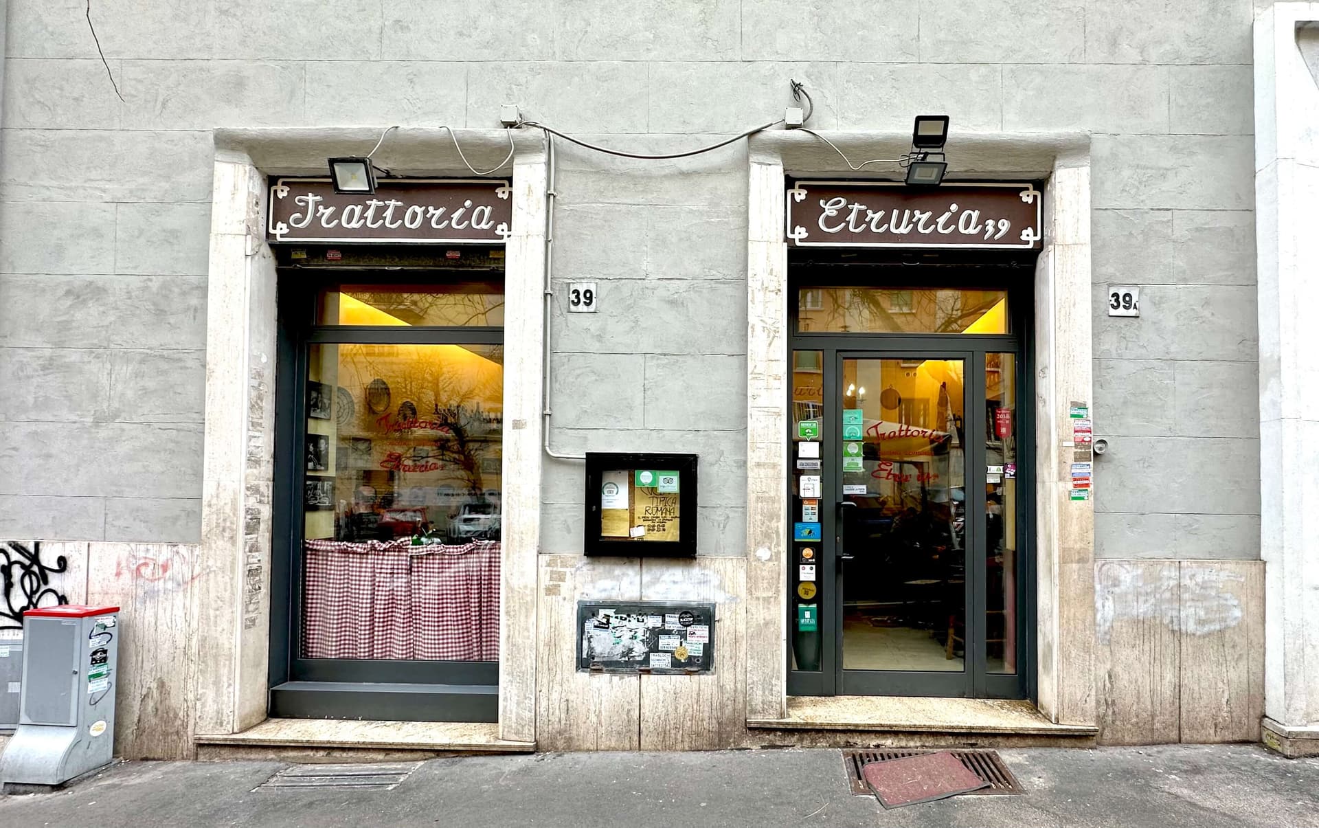 Trattoria Etruria 39 - photos du restaurant - 1 Trattoria Etruria 39 - photos du restaurant - 1