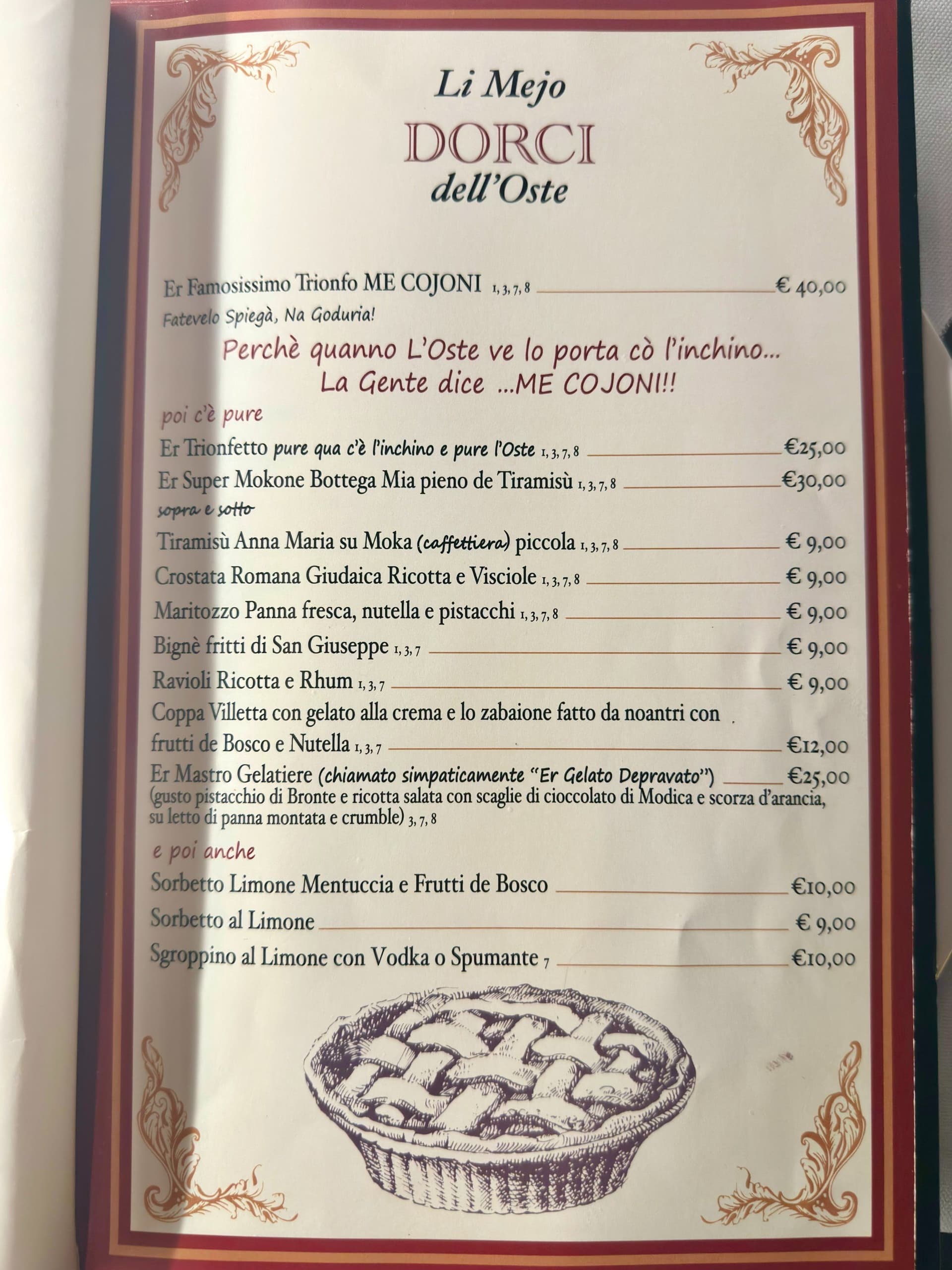 La Villetta dal 1940 - menu photos - 3 La Villetta dal 1940 - menu photos - 3