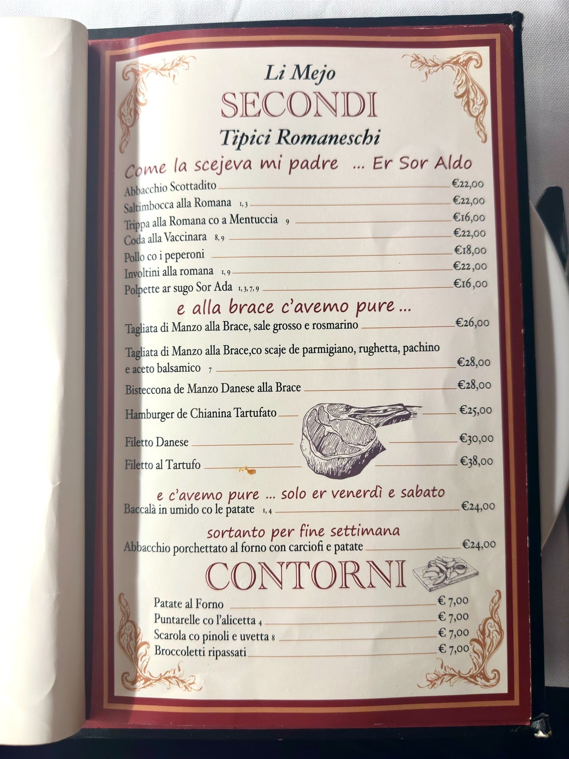 La Villetta dal 1940 - menu photos - 2 La Villetta dal 1940 - menu photos - 2