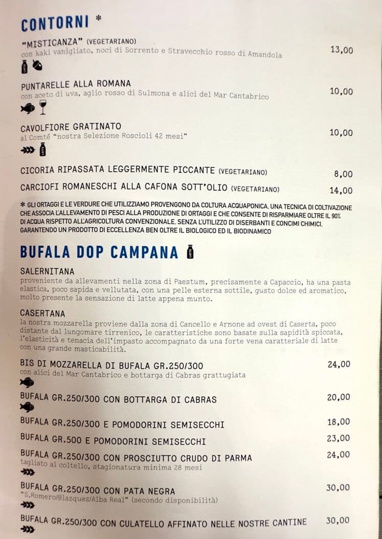 Roscioli Salumeria con Cucina - menu photos - 4 Roscioli Salumeria con Cucina - menu photos - 4